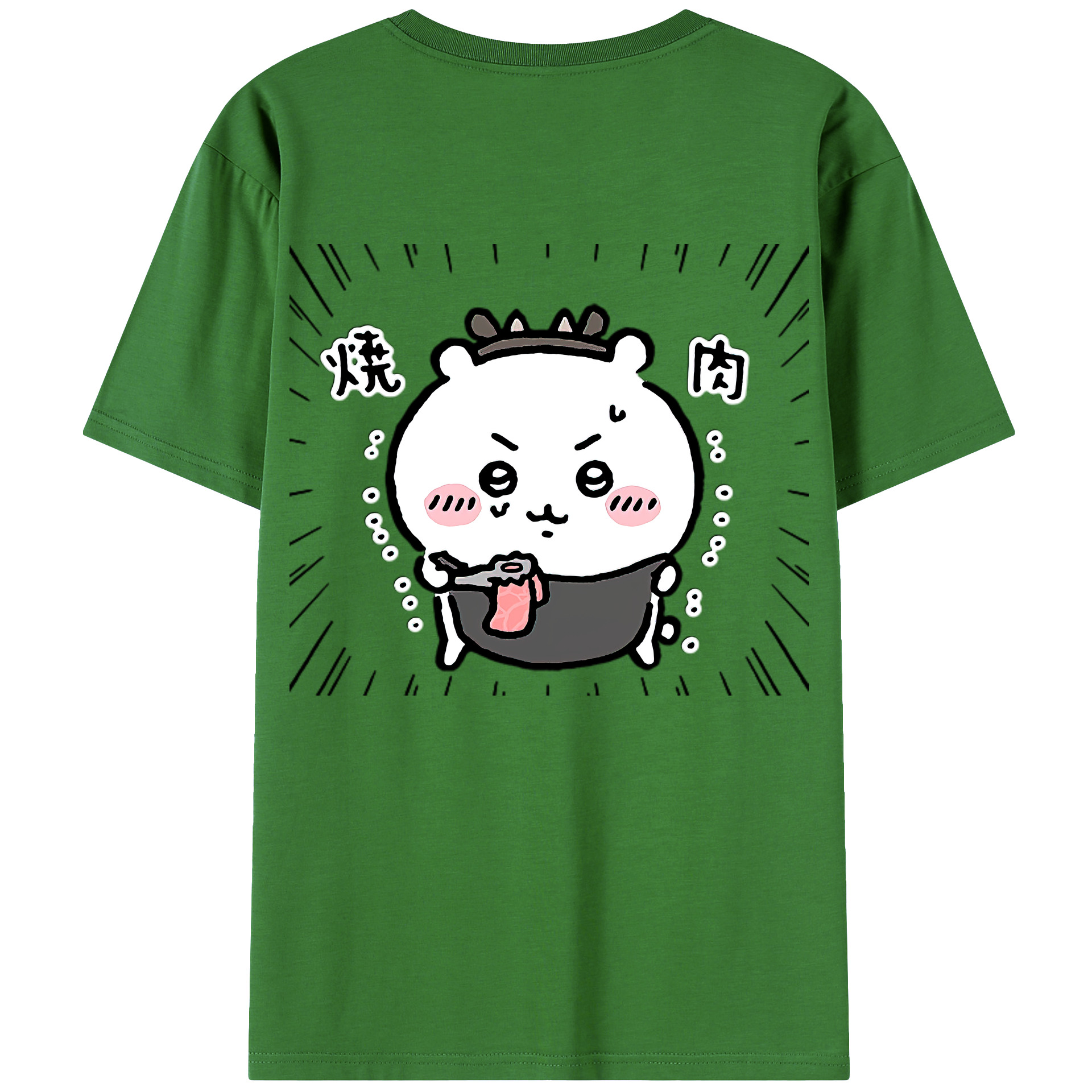 （画像用） ちいかわ ちいかわ Chii-kawa chiikawa レディース半袖Tシャツ(バックプリント)